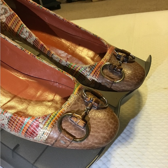 Gucci raffia ballet flats - Picture 4 of 16